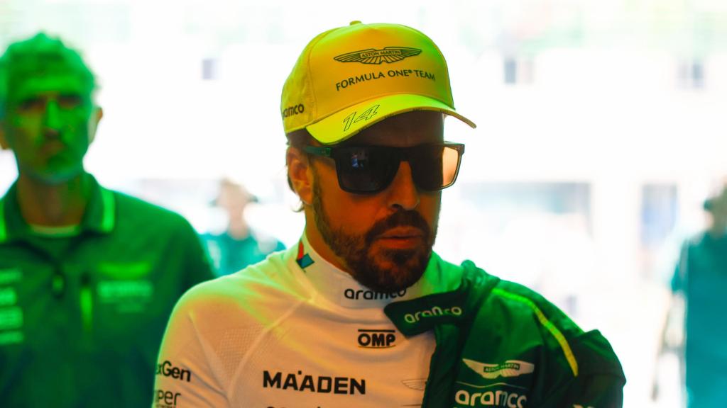 Fernando Alonso, en el Gran Premio de Abu Dabi 2024 de Fórmula 1