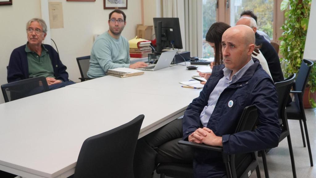 Miguel Polo, presidente de la CHJ, reunido telemáticamente con la Delegación del Gobierno en la Comunida Valenciana, el 29 de octubre a las 10:36.