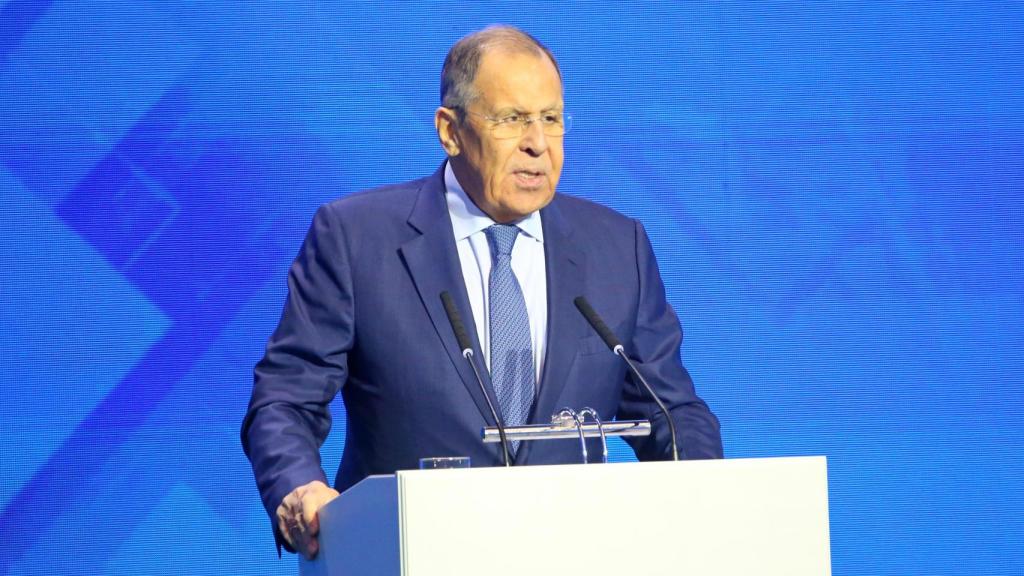 El ministro de Exteriores ruso, Serguéi Lavrov.