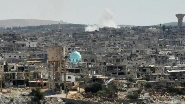 Los rebeldes sirios toman el control de la ciudad de Deraa.