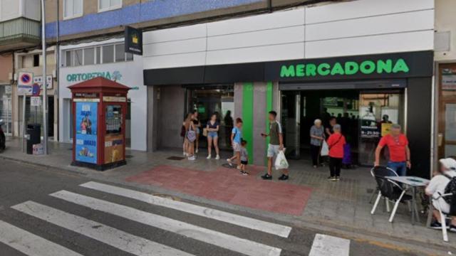 Paso de cebra avenida Aragón.