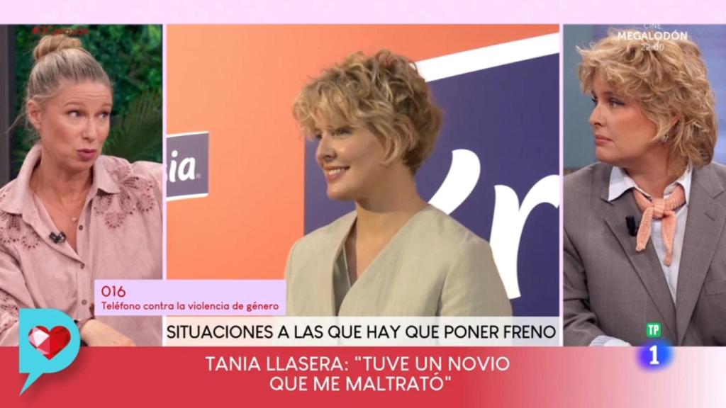 Anne Igartiburu y Tania Llasera en 'D Corazón'.