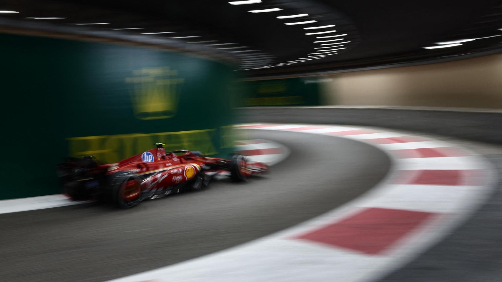 Carlos Sainz, en Abu Dabi.