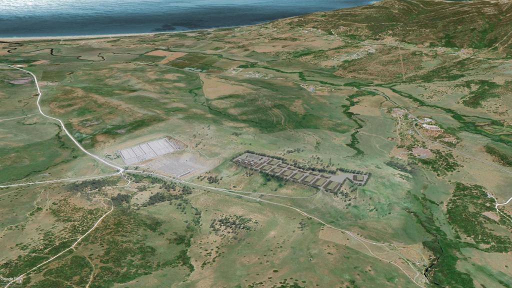 Representación del proyecto de almacenamiento en baterías ST Palmosilla de Rolwind.