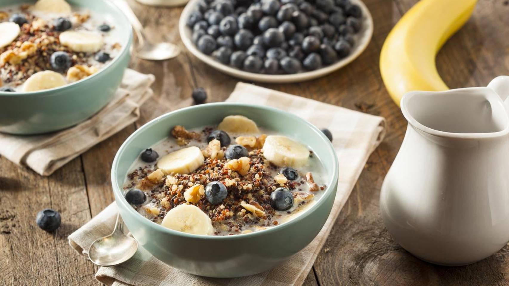 Un desayuno variado.