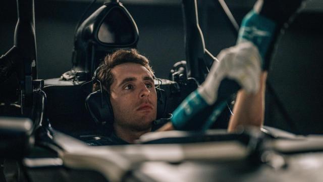 Dani Juncadella, en el simulador de Aston Martin