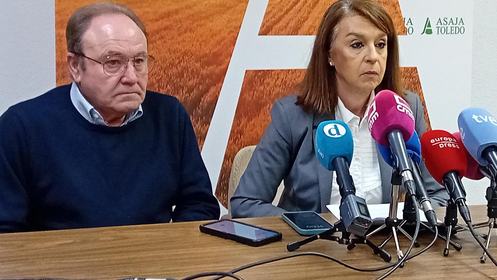 Blanca Corroto durante la rueda de prensa de este lunes en Toledo.