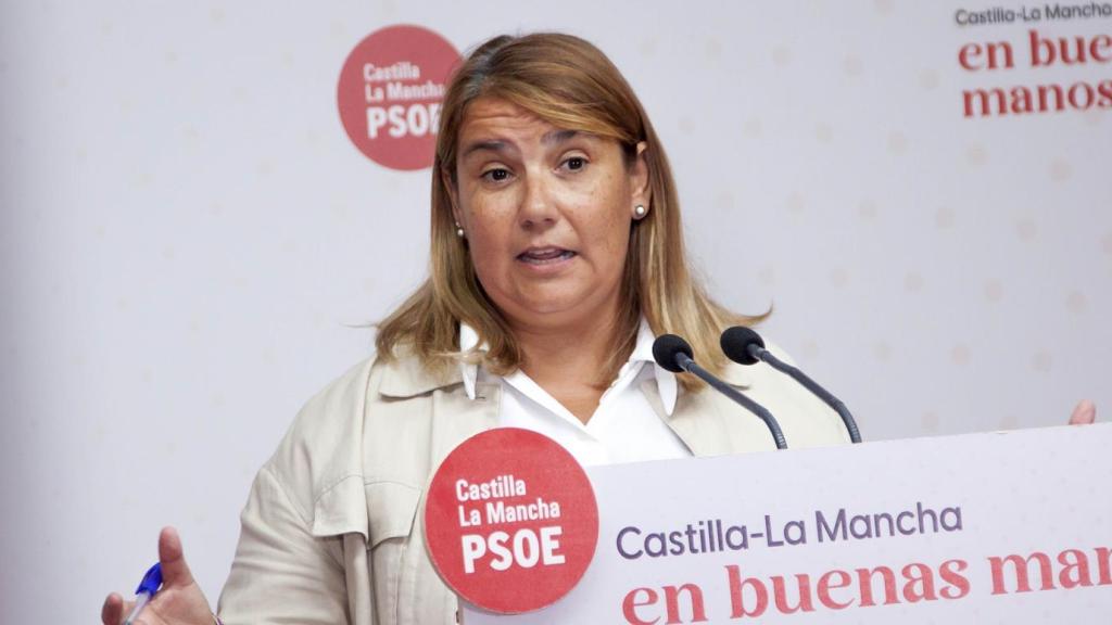 Tita García Élez, portavoz del PSOE en la Diputación de Toledo.