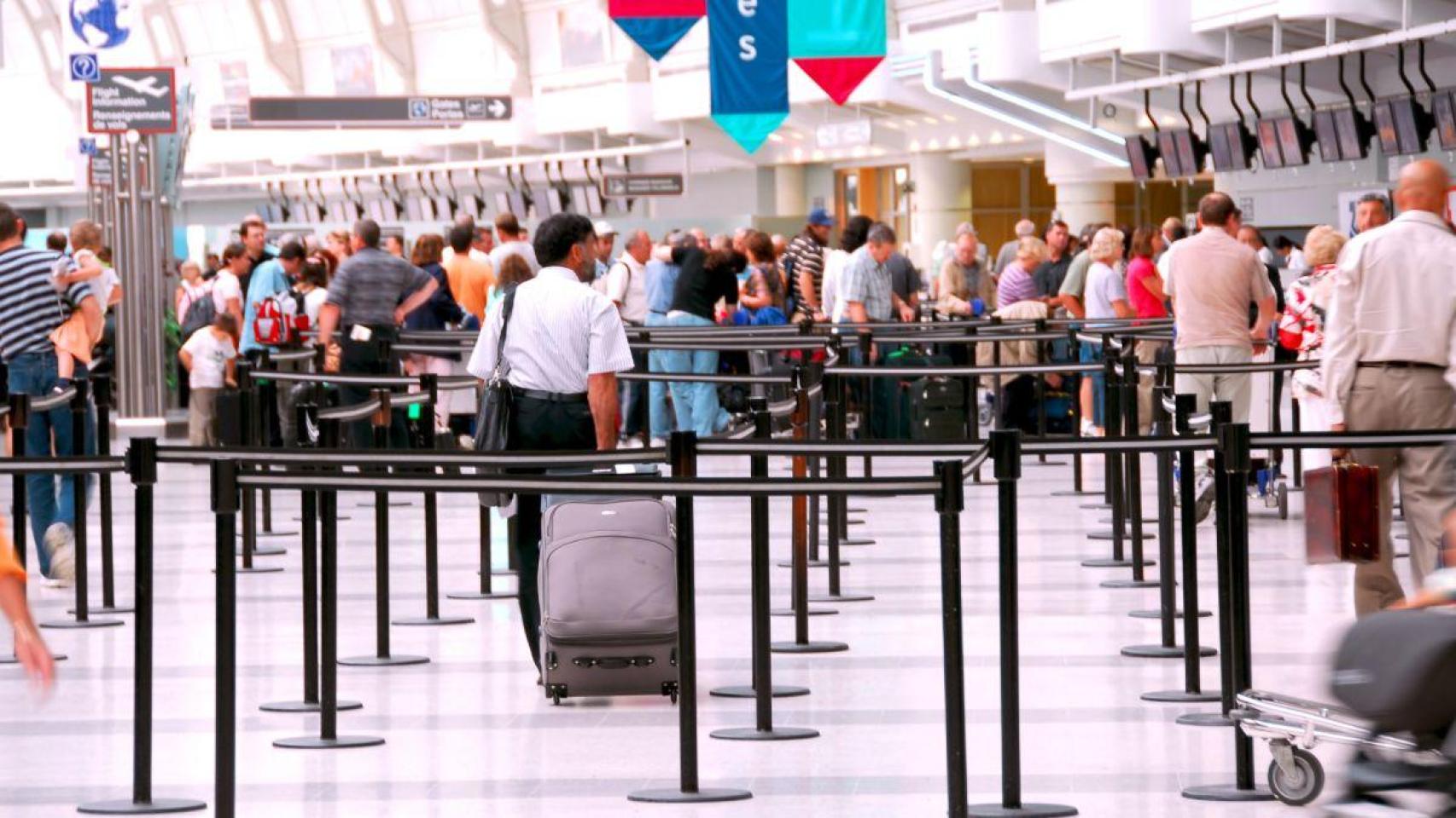 Imagen de un aeropuerto.