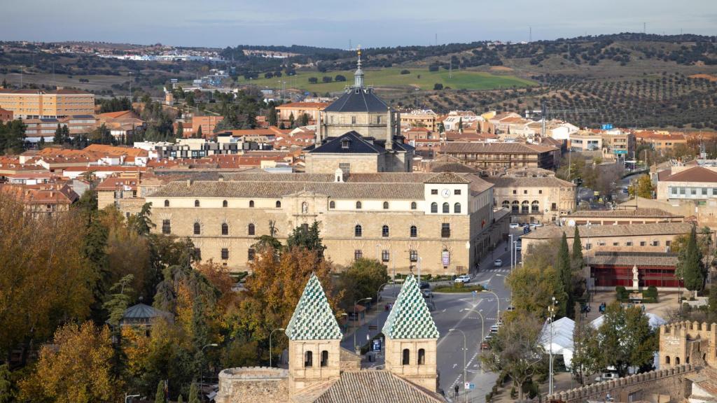 Vistas del Hospital de Tavera desde el convento de Santa Clara.