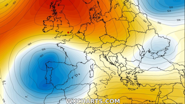 La DANA recorrerá las vertientes Atlántica y Cantábrica, desplomando las temperaturas en toda la Península.