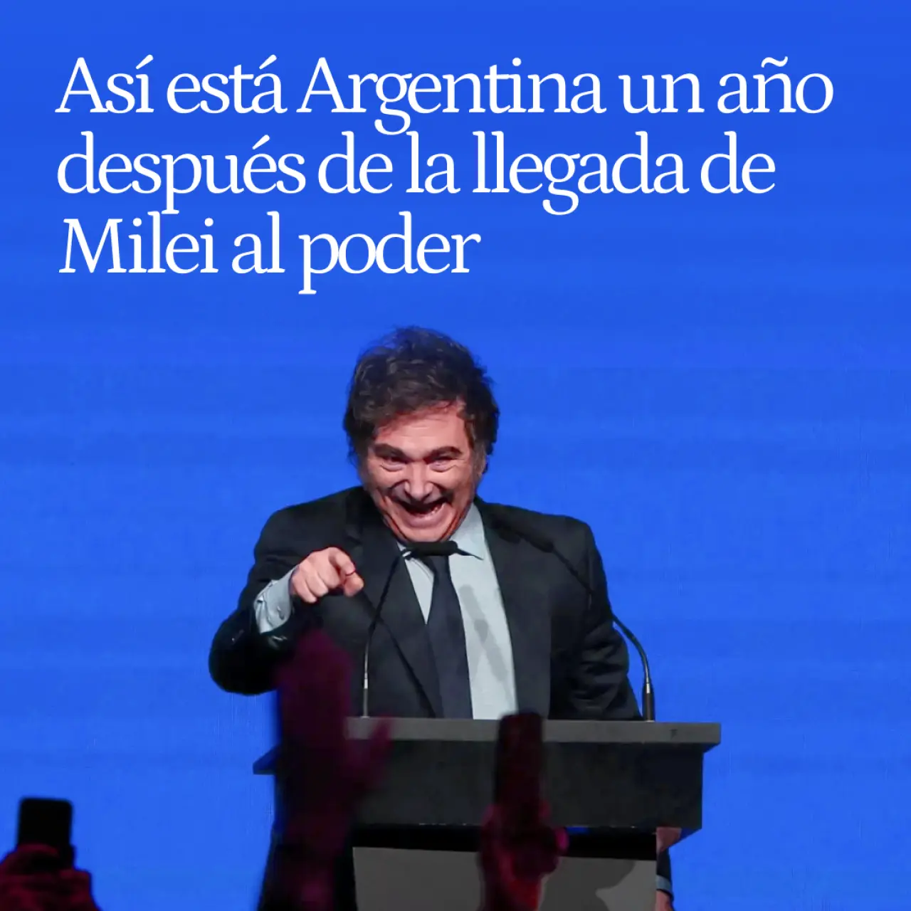 Milei celebra un año en el poder con la inflación contenida y una moneda más fuerte, pero con la pobreza y el desempleo al alza