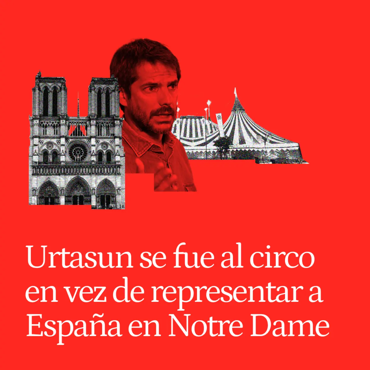 La 'agenda familiar' de Urtasun: el ministro de Cultura se fue al circo en vez de representar a España en Notre Dame