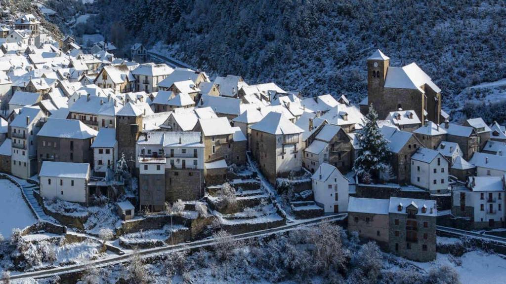 Ansó nevado.