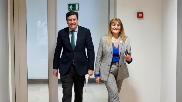 El consejero de Economía y Hacienda y portavoz, Carlos Fernández Carriedo, presenta los datos de la Contabilidad Regional de Castilla y León correspondientes al tercer trimestre de 2024, este martes