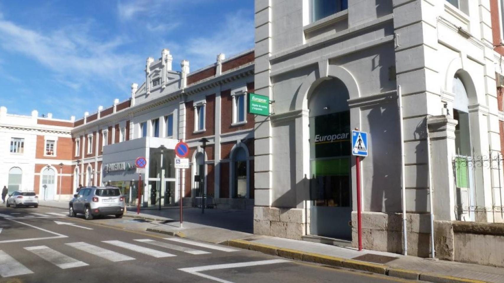 Estación de Renfe en Palencia