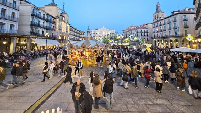 El mercado de Navidad de Segovia