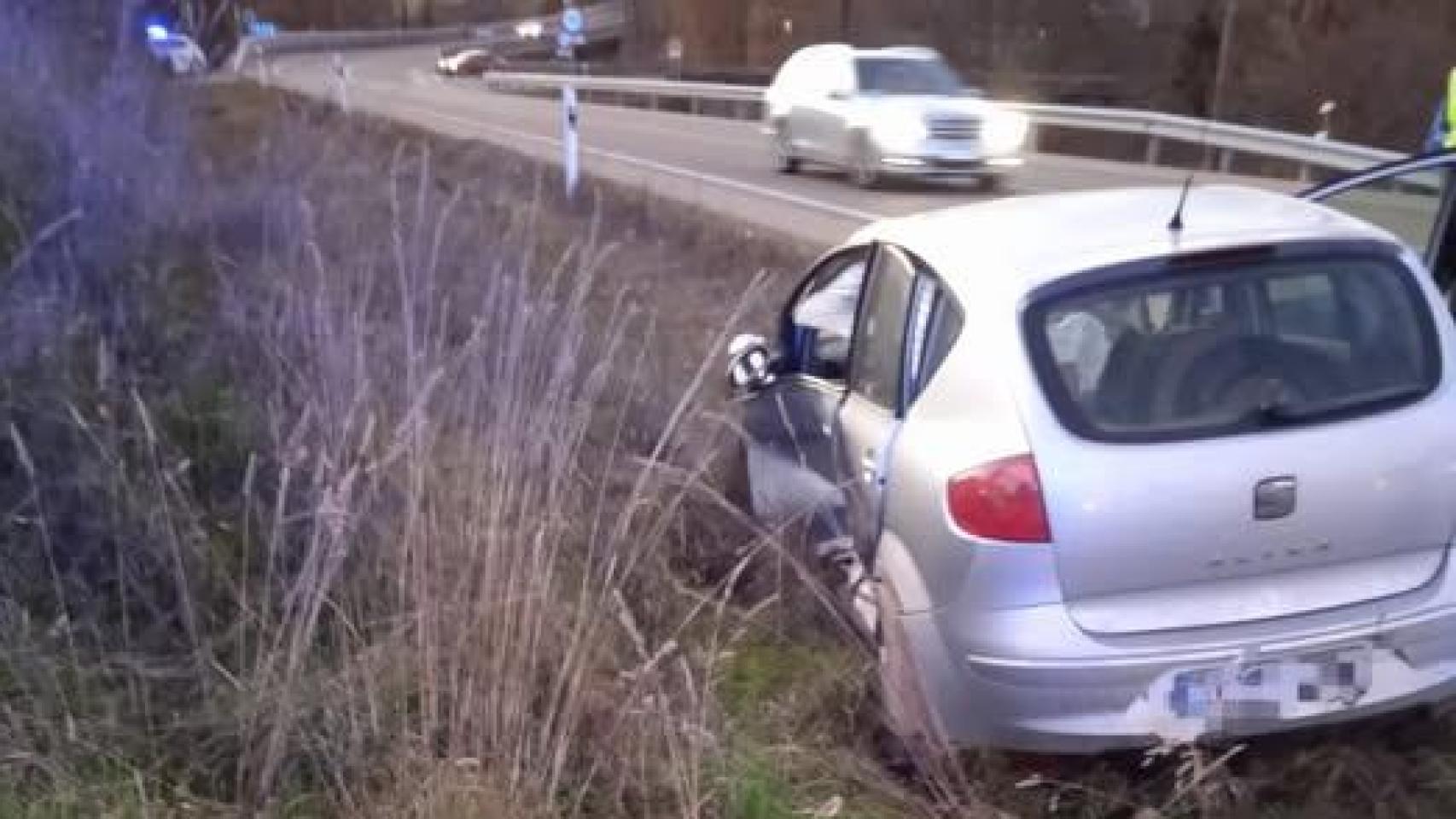 Una pareja y un niño que iban en dirección a Braganza y otro conductor, heridos en un accidente en Zamora