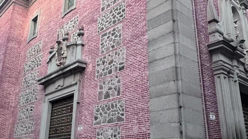 Fachada del convento de las Capuchinas situado en la toledana plaza de las Tendillas.