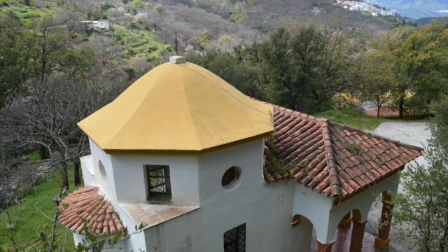 Vista de la ermita.