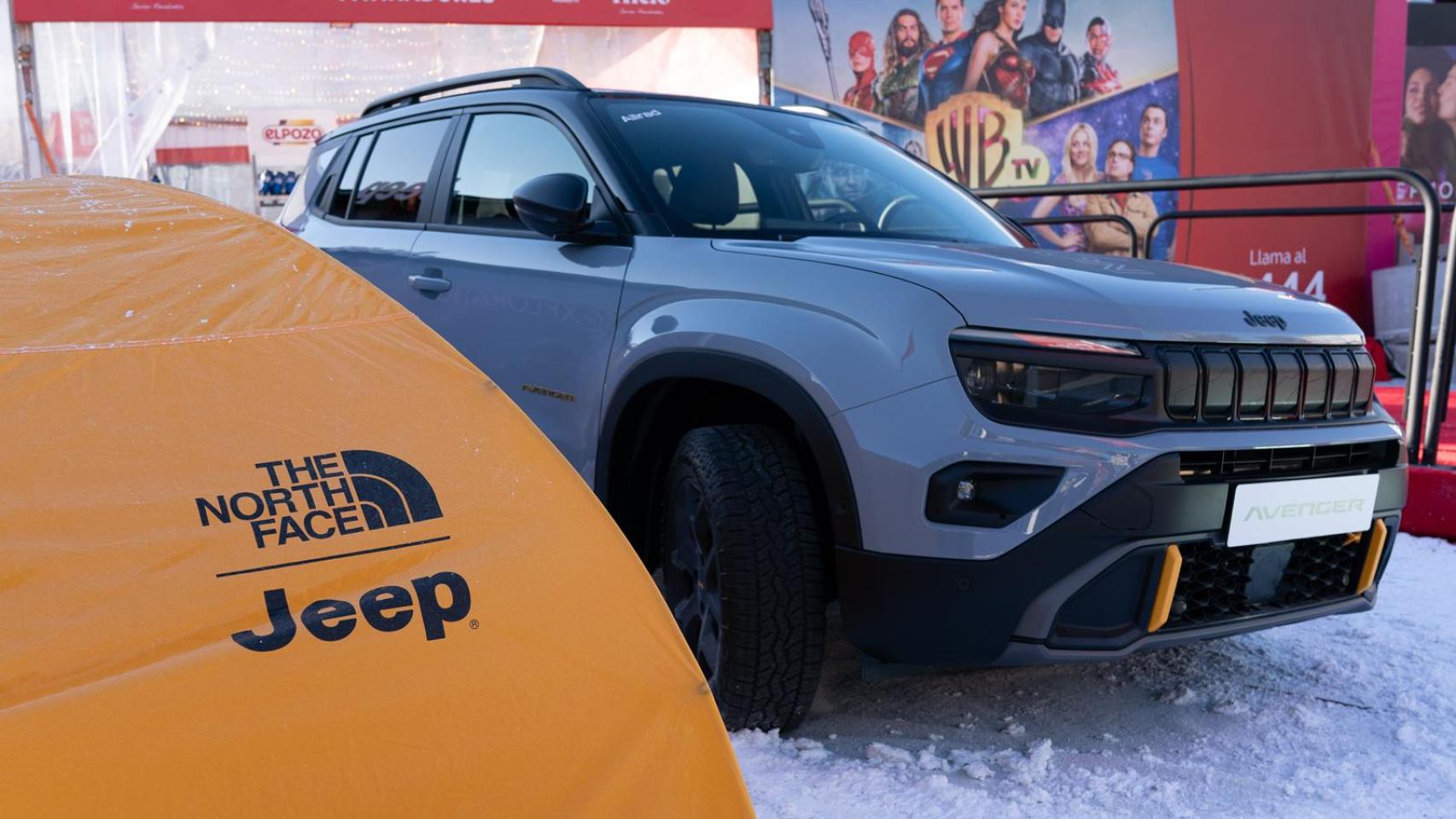 Jeep protagoniza la pista de patinaje sobre hielo de Colón.