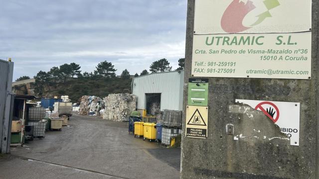 Planta de reciclaje de papel de A Coruña