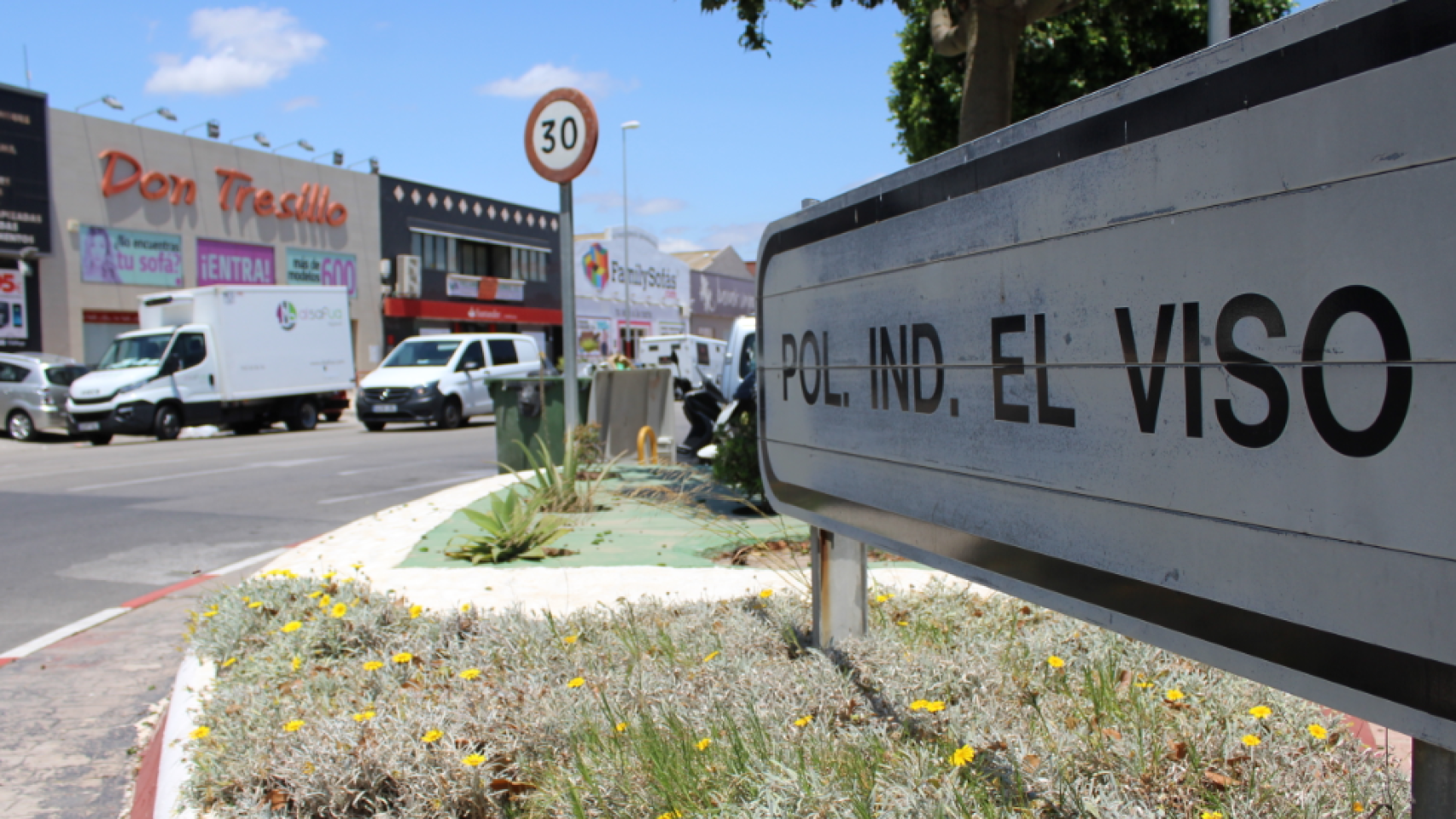 Polígono industrial de El Viso en Sevilla