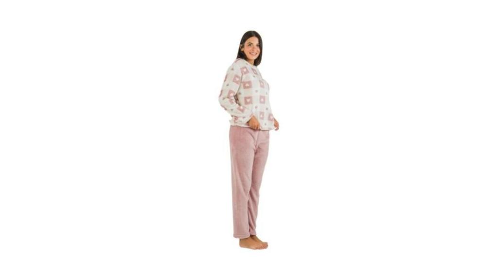 Pijama coral de mujer TRAMAS+