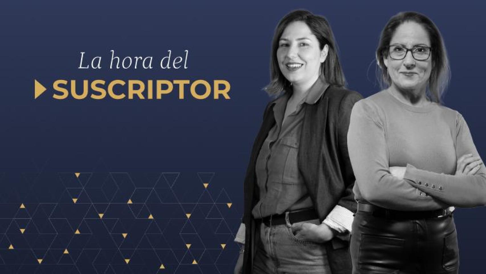 Puri Beltrán y María Peral en La Hora del Suscriptor