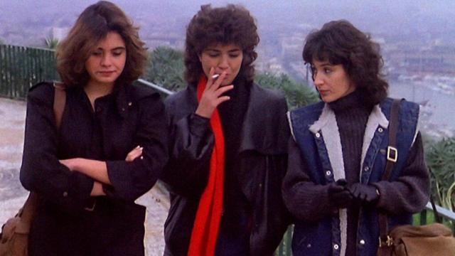 Sonia Martínez, a la izquierda, junto a Teresa Giménez y Susana Sentís.