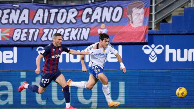 Eibar - Real Zaragoza de la temporada pasada.