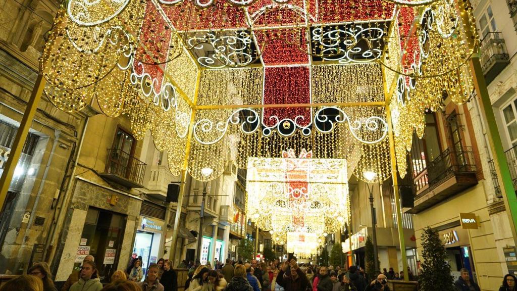 Las luces de Navidad en Valladolid