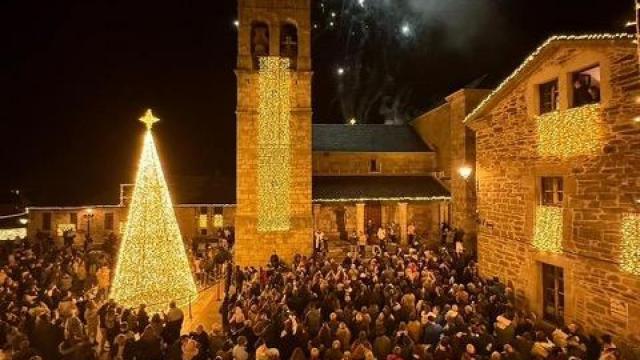 Encendido de luces de Puebla de Sanabria 2024