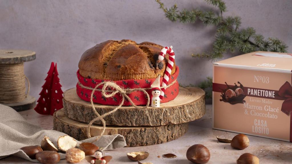 El panettone de marron glaçe de Casa Losito