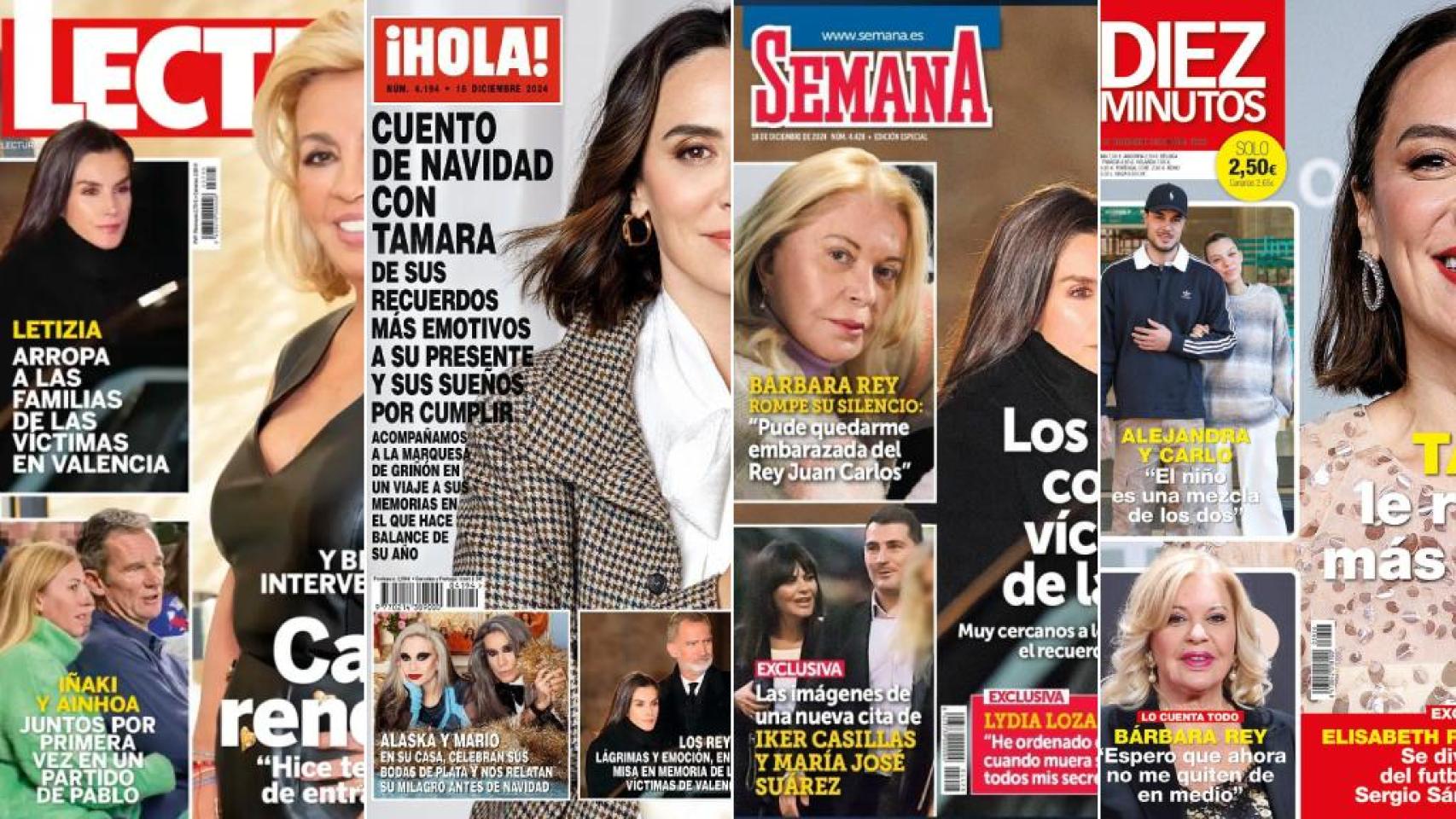 Portadas de revistas.