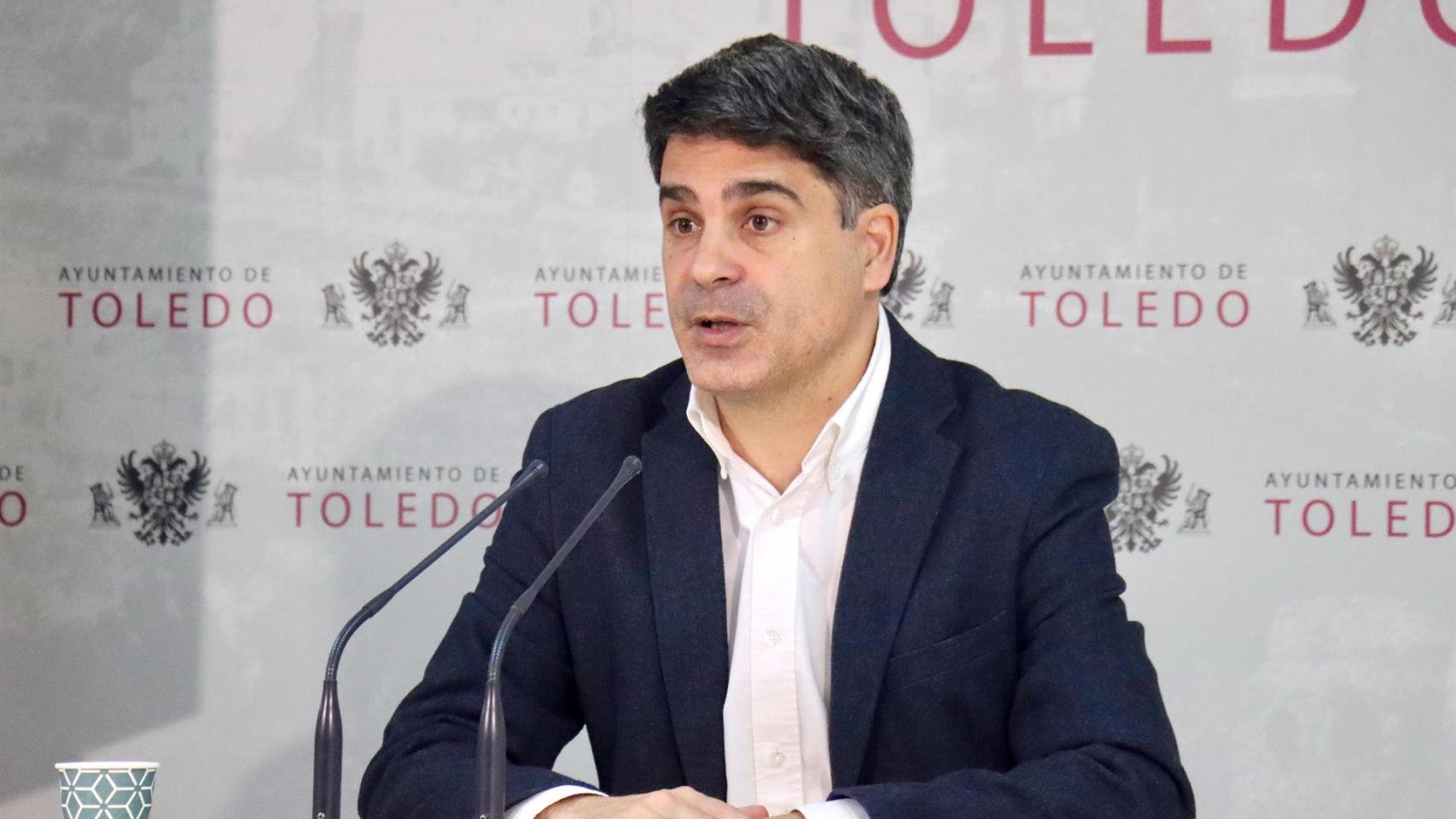 Juan José Alcalde, portavoz del equipo de Gobierno de Toledo. Foto: Ayuntamiento.