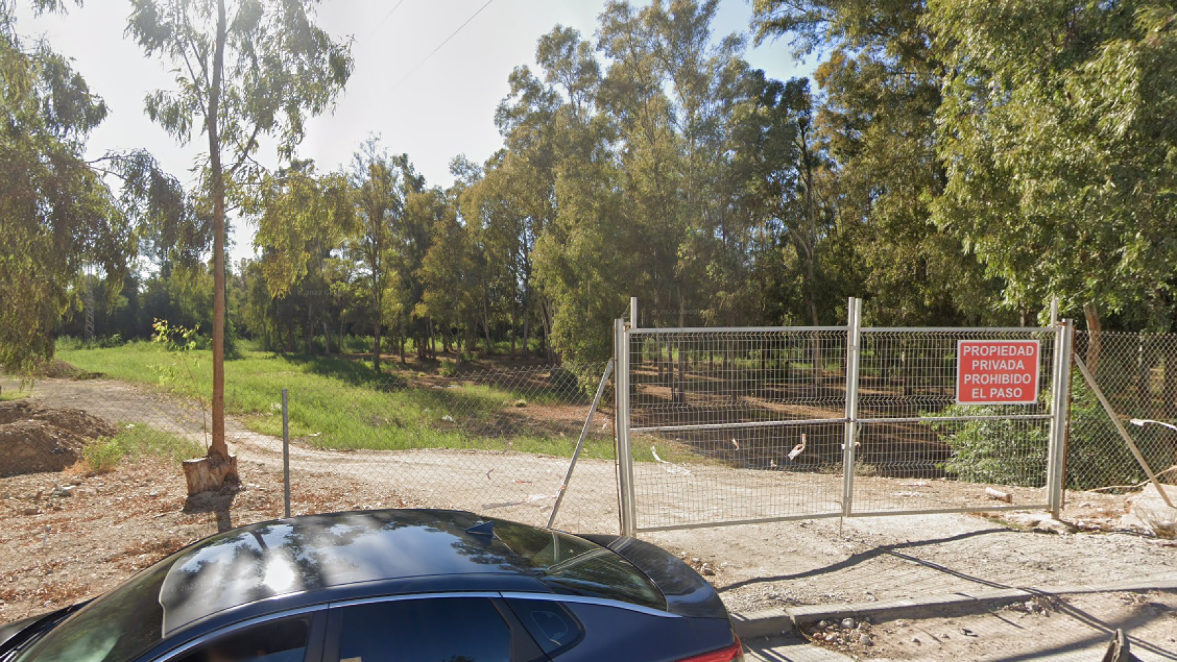 La finca propiedad de la UMA junto al aeropuerto.