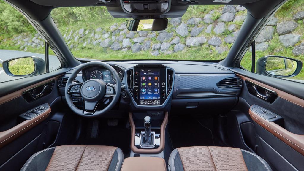 Interior del Subaru Forester.