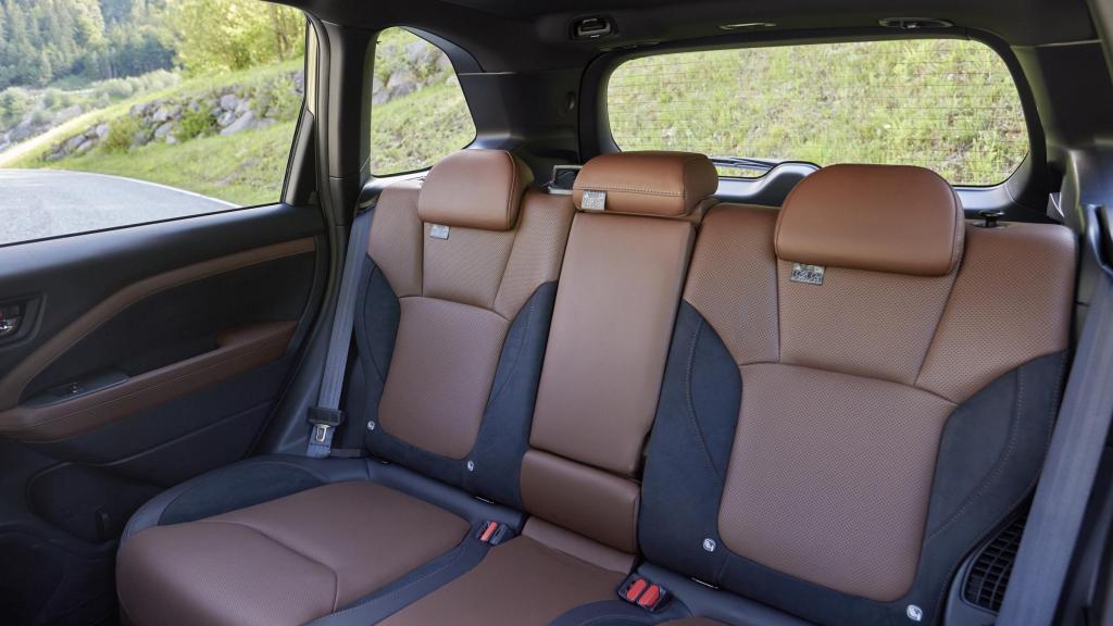 Interior del Subaru Forester.