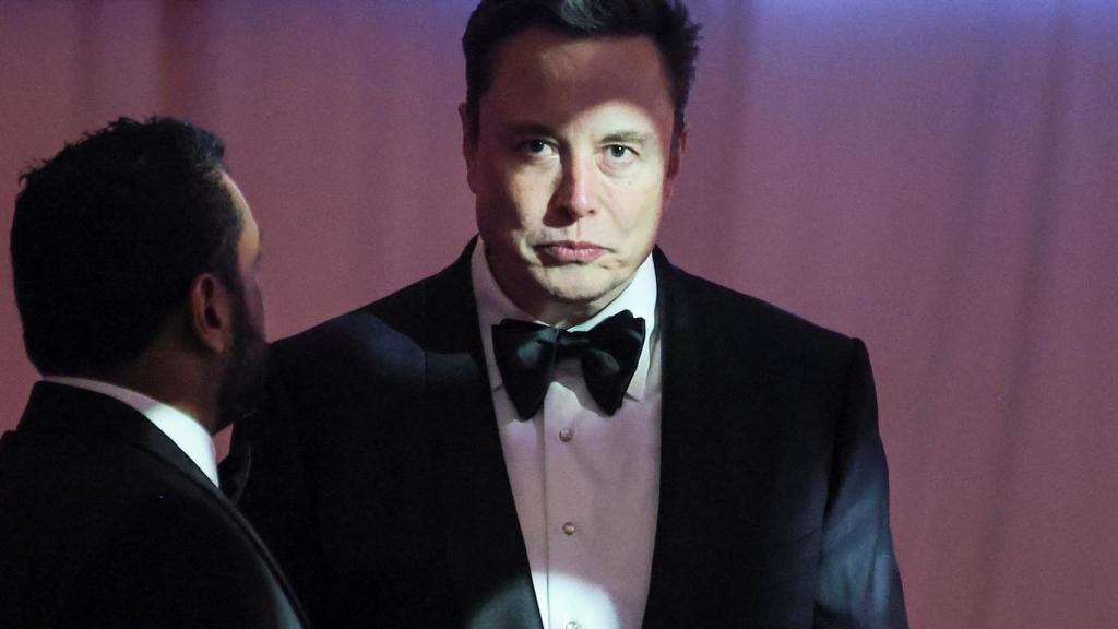 Elon Musk en la  gala del America First Policy Institute (AFPI) en Mar-A-Lago, Florida