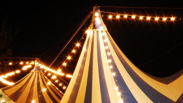 Carpa de un circo