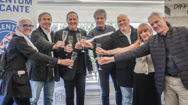 El brindis navideño de este jueves de los clubes Intercity y Lucentum.