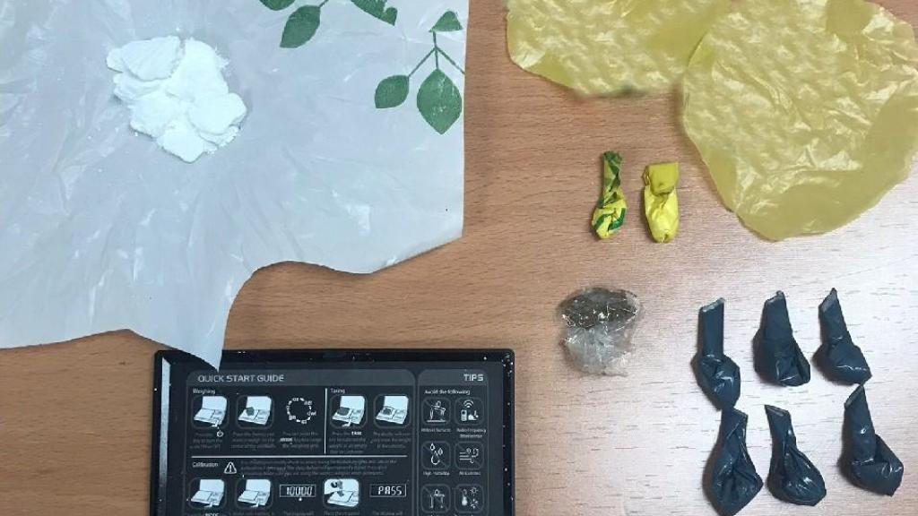 La droga decomisada por la Guardia Civil