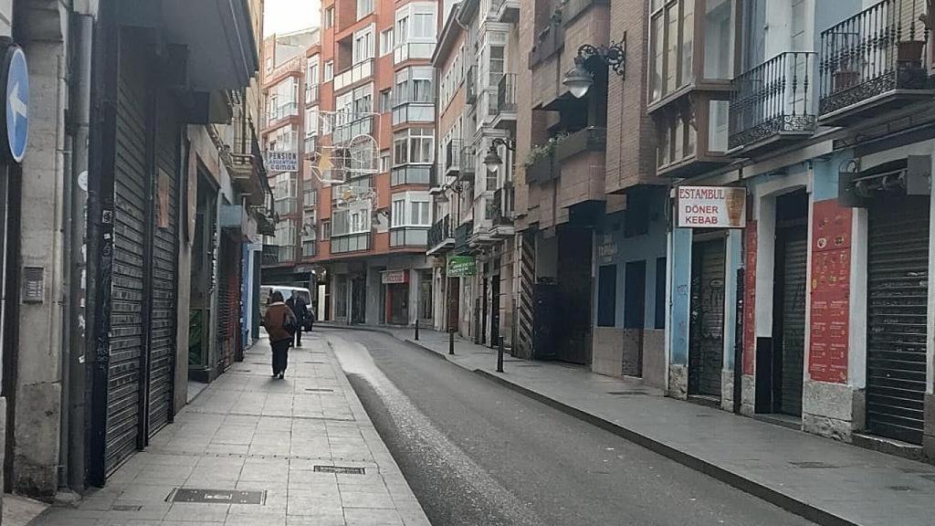 Calle Macías Picavea en Valladolid