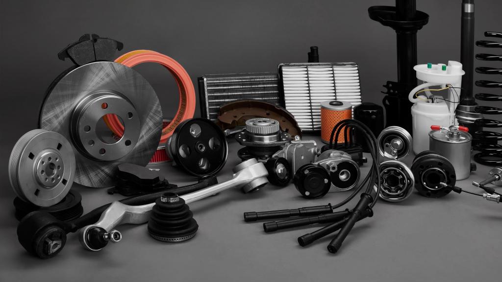 Repuestos de automóviles.