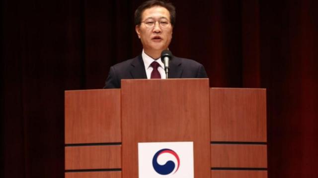 El ministro de Justicia surcoreano, Park Sung-jae, en una imagen de archivo.