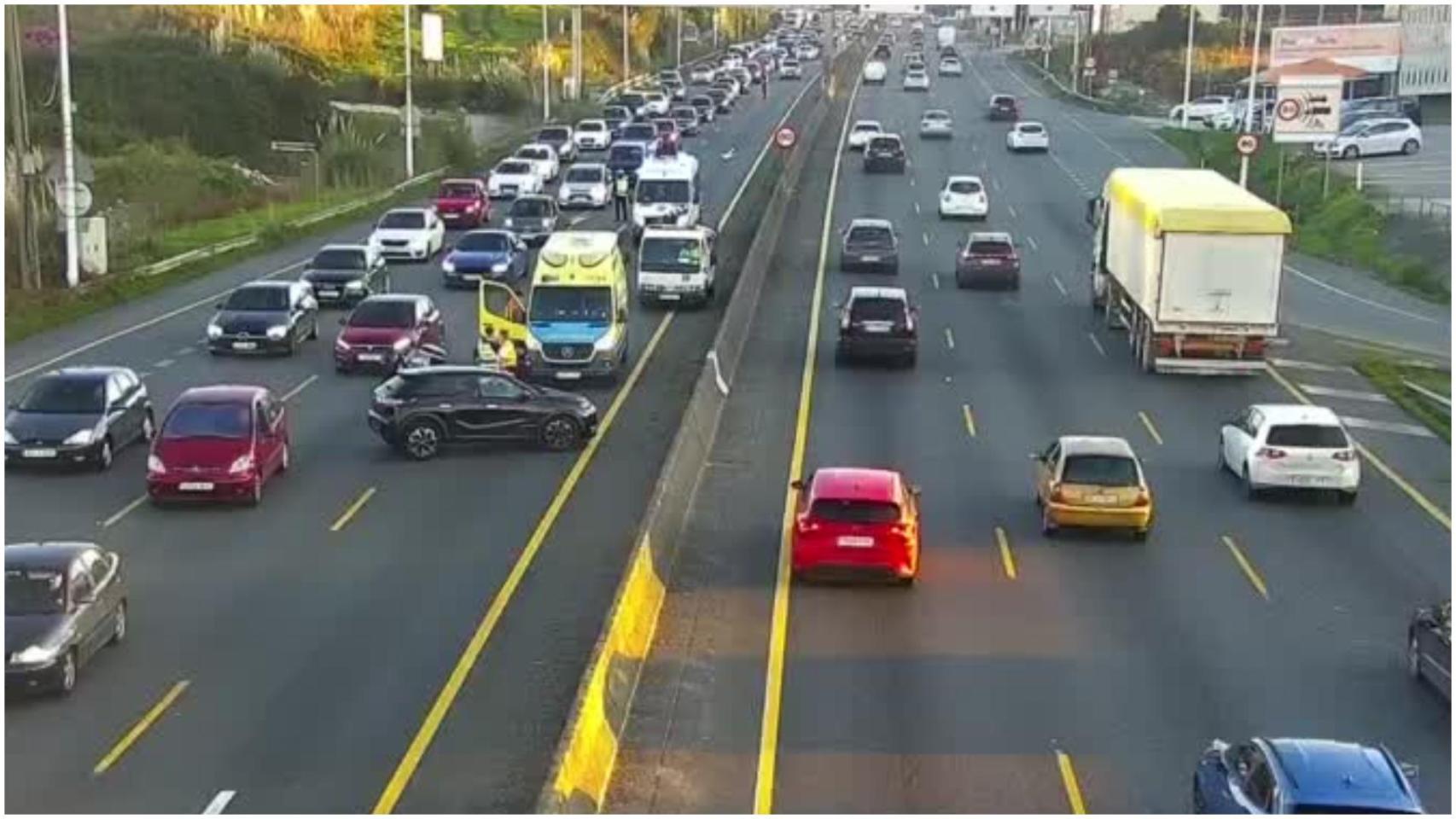 Accidente en Alfonso Molina este jueves