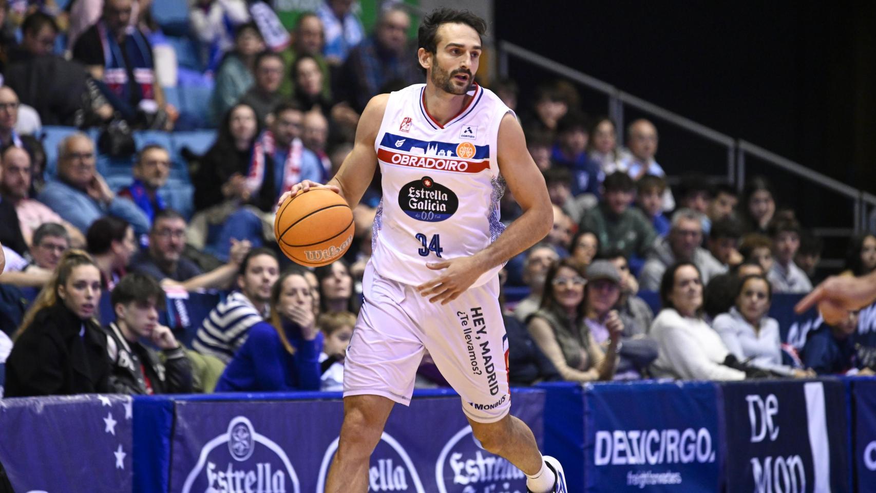 Álvaro Muñoz, capitán del Obradoiro.