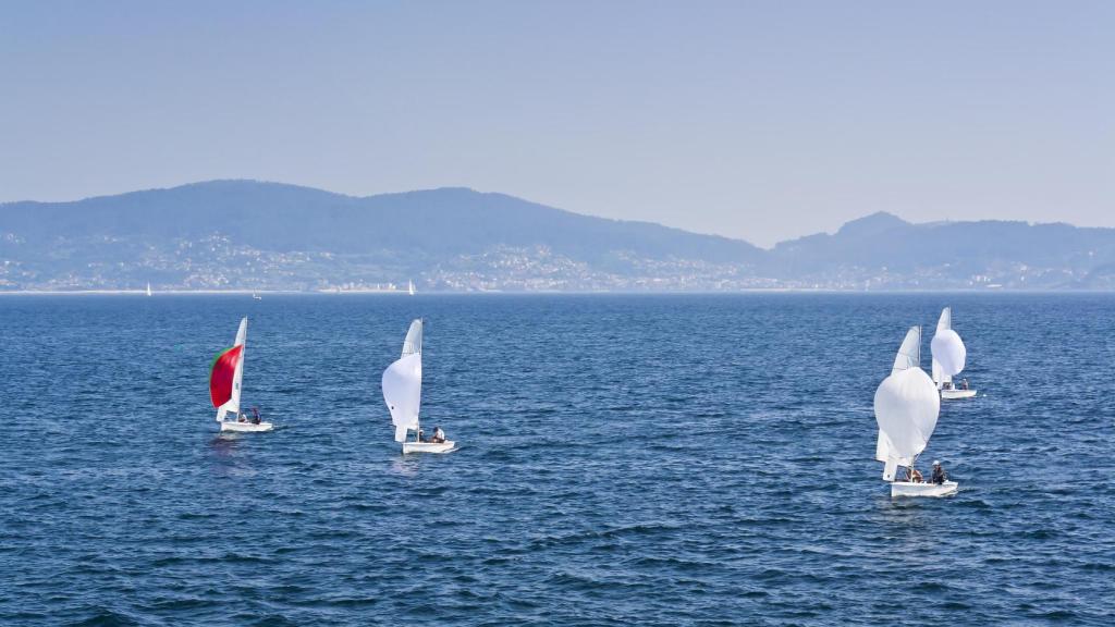 Regatas en Sanxenxo