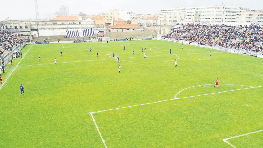 El antiguo estadio del Sporting Clube de Espinho